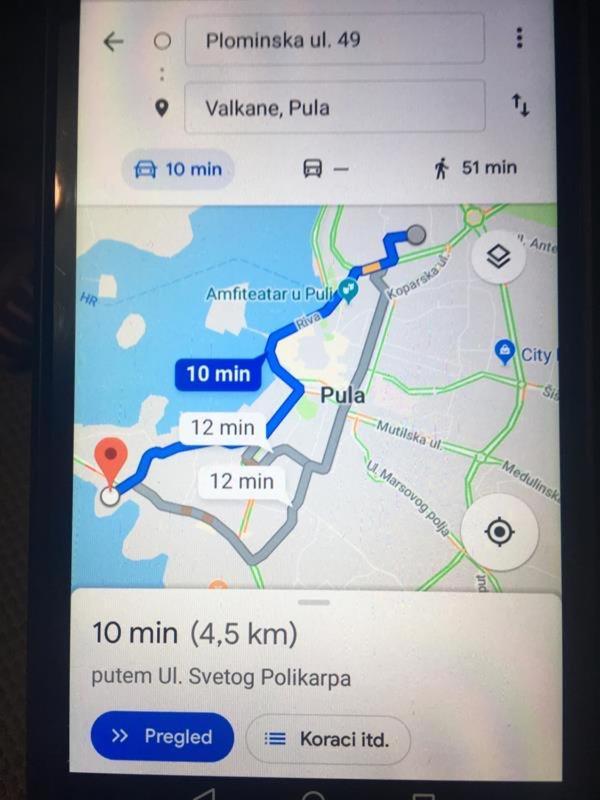 Studio Dama Blizina Amfiteatra I Bus Kolodvora ,Besplatan Privatni Parking,Self-Check- In Pula Exterior foto